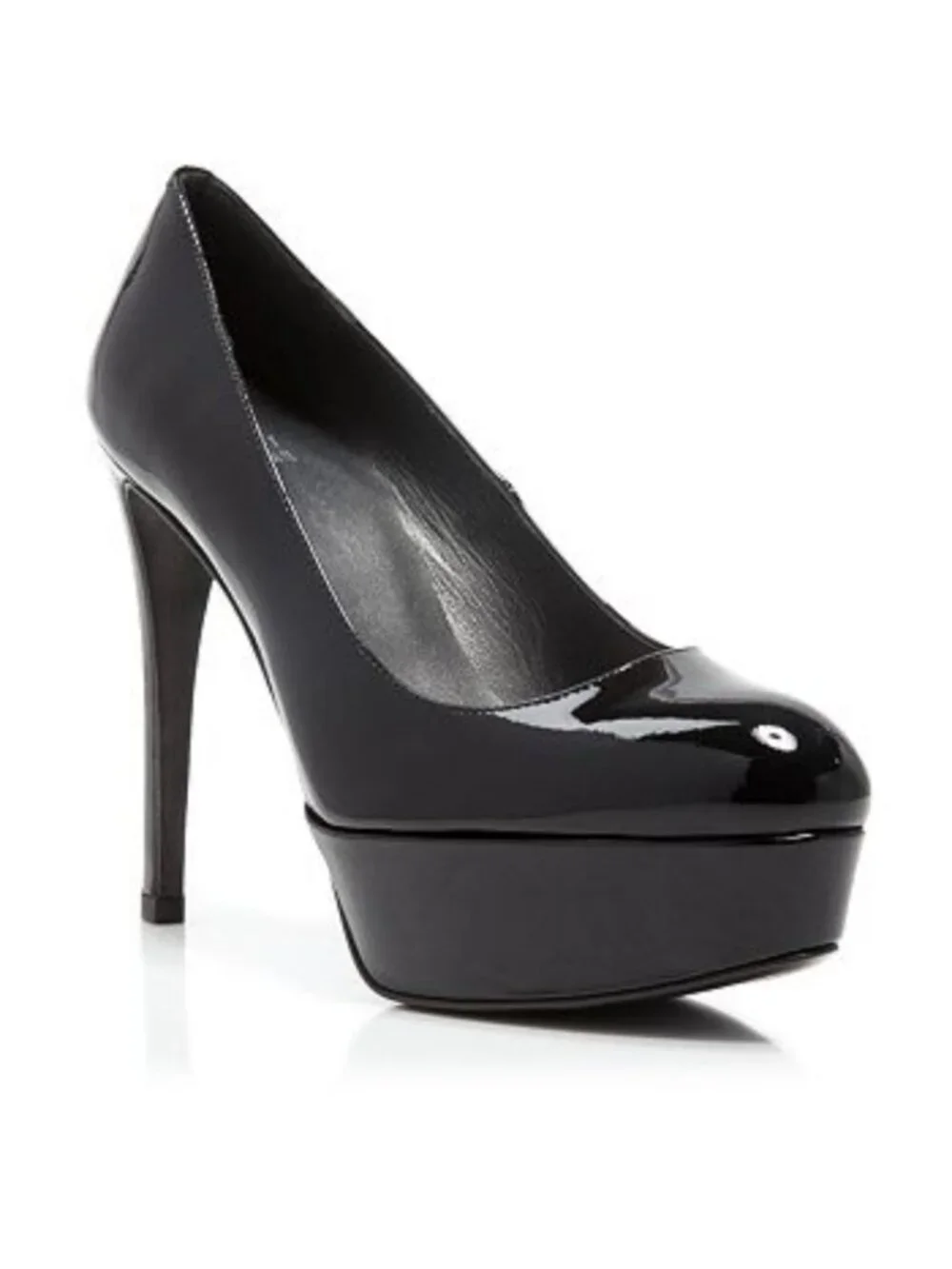 Stuart Weitzman Mae Platform Pumps Patent Leather Size 8